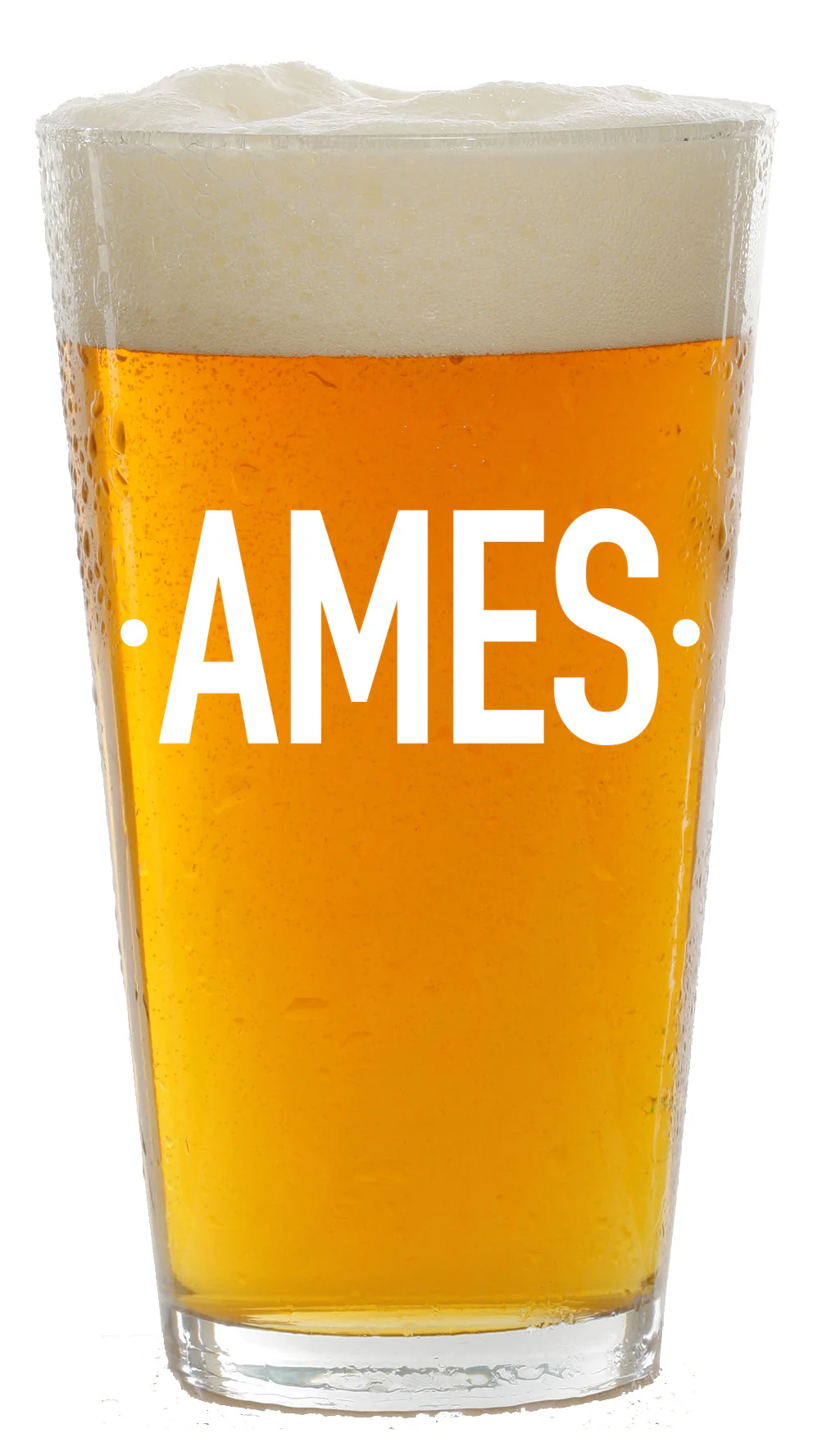 AMES Pint Glass