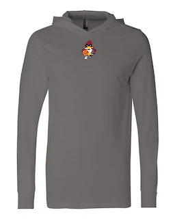 Basketball Cy Long Sleeve Hooded T-Shirt - Image 2