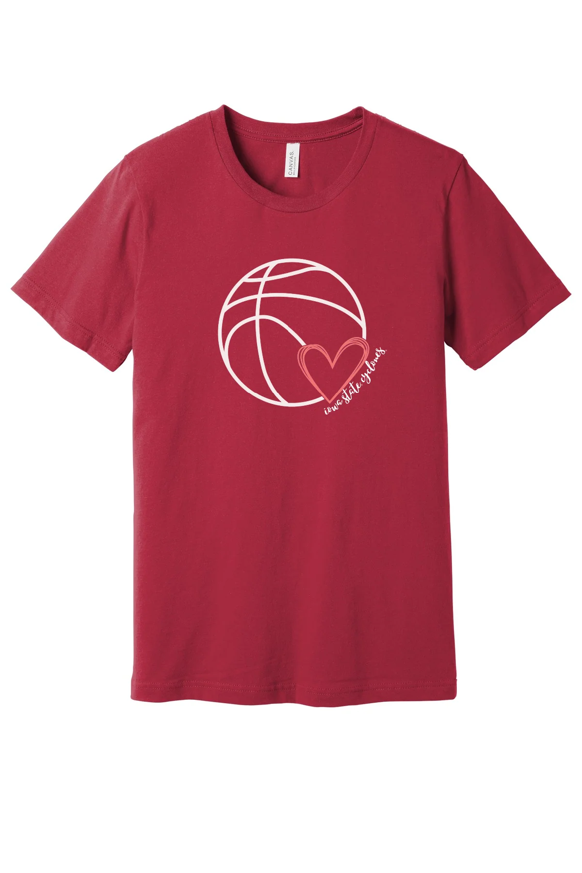 Basketball with Heart - Short Sleeve Tee