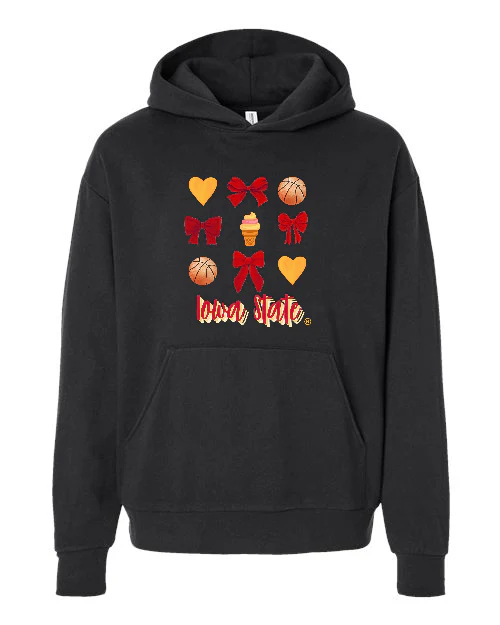 Clone Cones & Bows - Midweight Hooded Sweatshirt
