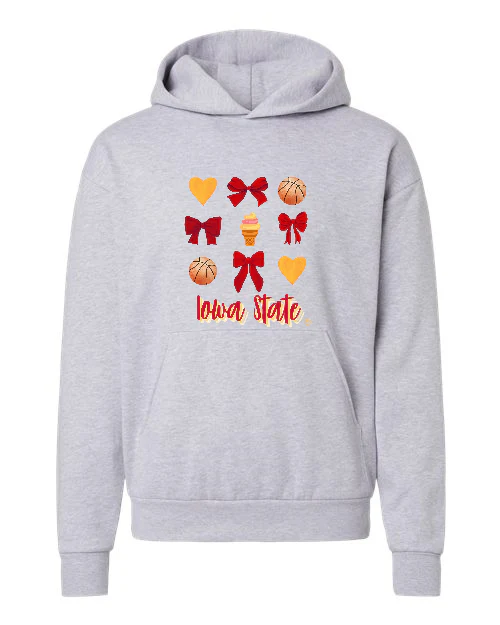 Clone Cones & Bows - Midweight Hooded Sweatshirt - Image 2