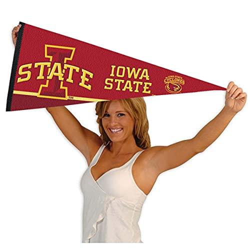 College Flags & Banners Co. Iowa State Cyclones Pennant Full Size Felt - Image 2