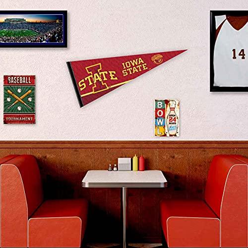 College Flags & Banners Co. Iowa State Cyclones Pennant Full Size Felt - Image 3