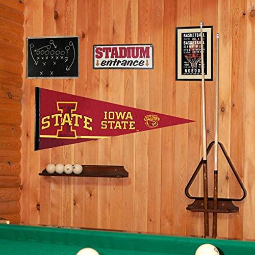 College Flags & Banners Co. Iowa State Cyclones Pennant Full Size Felt - Image 4