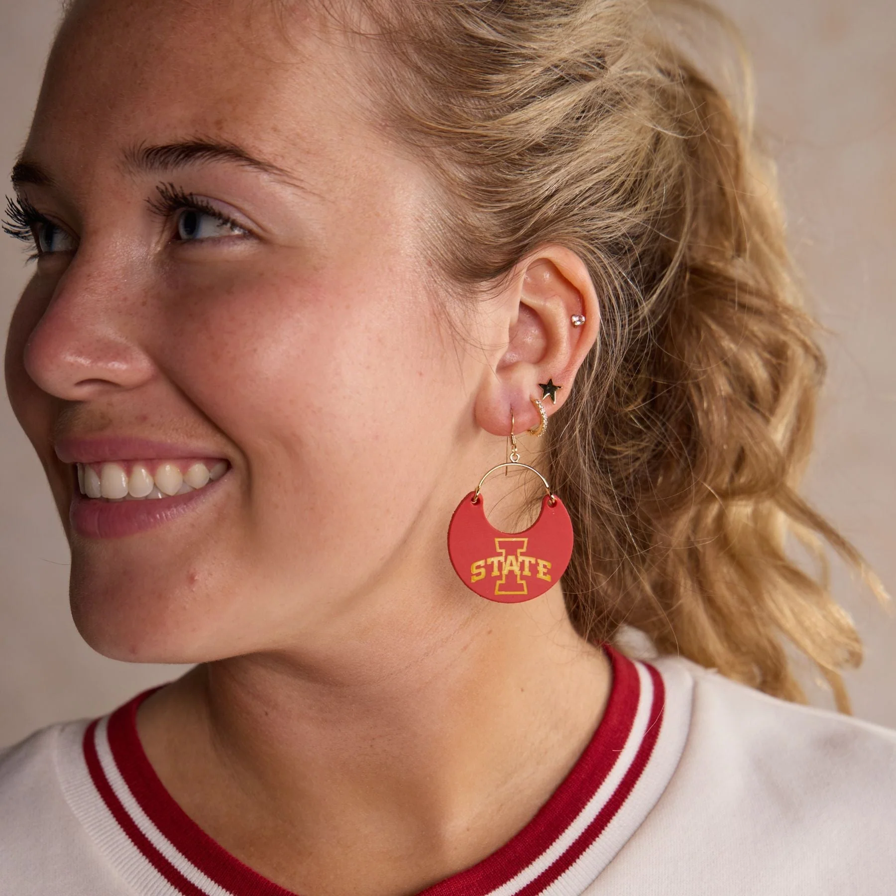 Cyclone Cardinal Iowa State University Ninas - Image 2