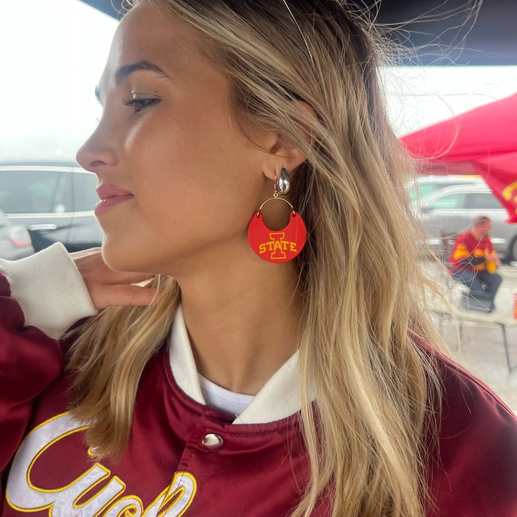 Cyclone Cardinal Iowa State University Ninas - Image 4