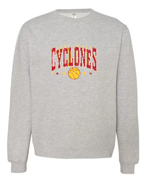 Cyclones Retro Stars Midweight Crewneck Sweatshirt - Image 2