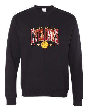 Cyclones Retro Stars Midweight Crewneck Sweatshirt - Image 3
