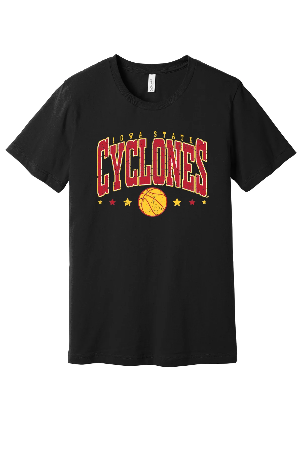 Cyclones Retro Stars Short Sleeve Tee - Image 3