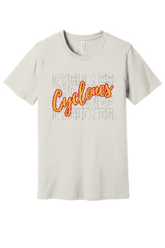 Cyclones Ripple Short Sleeve Tee - Image 3