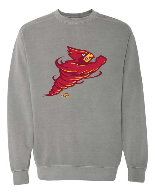 Cynado Iowa State Pigment-Dyed Crewneck Sweatshirt - Image 5