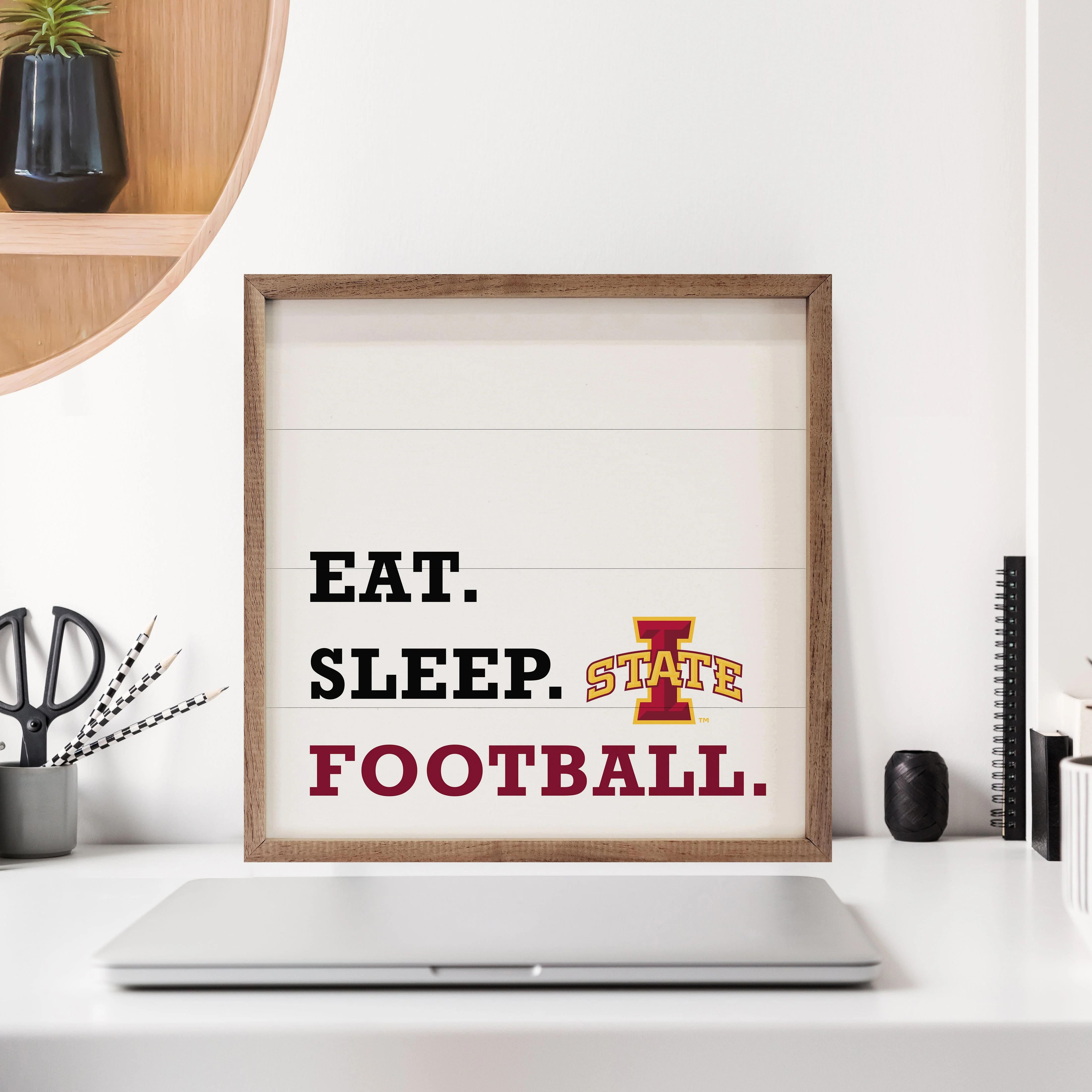 Eat Sleep Football Iowa State University - Image 2