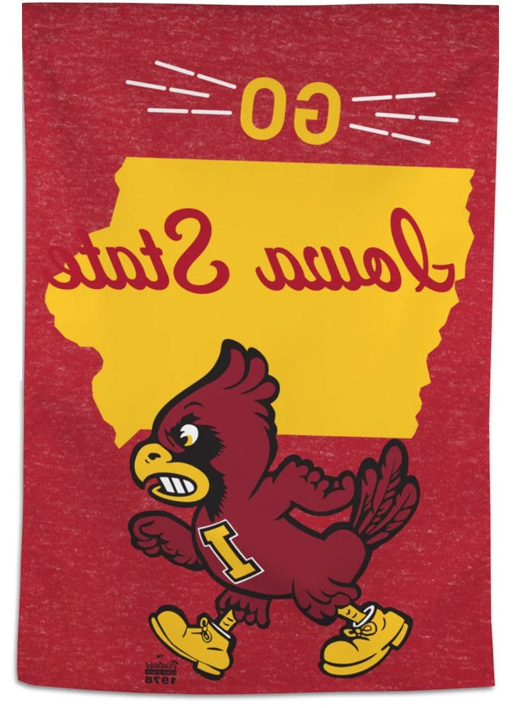 Go Iowa State Flag Vintage Cy House Banner - Image 2