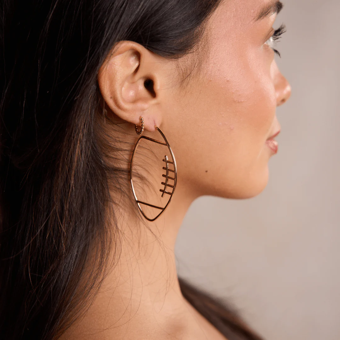 Gold Football Hoops - Image 5