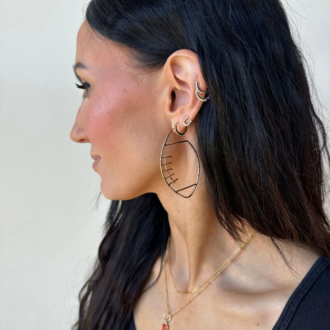 Gold Football Hoops - Image 7