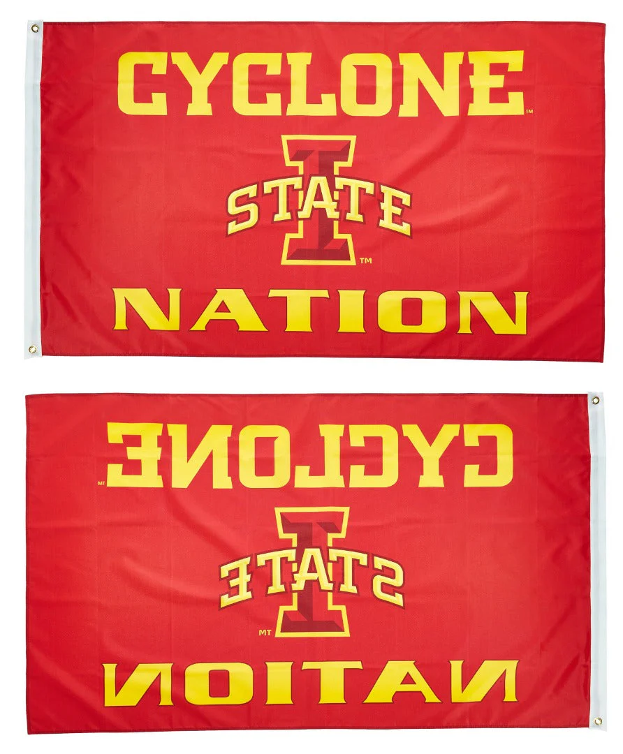 I State Cyclone Nation Flag 3x5