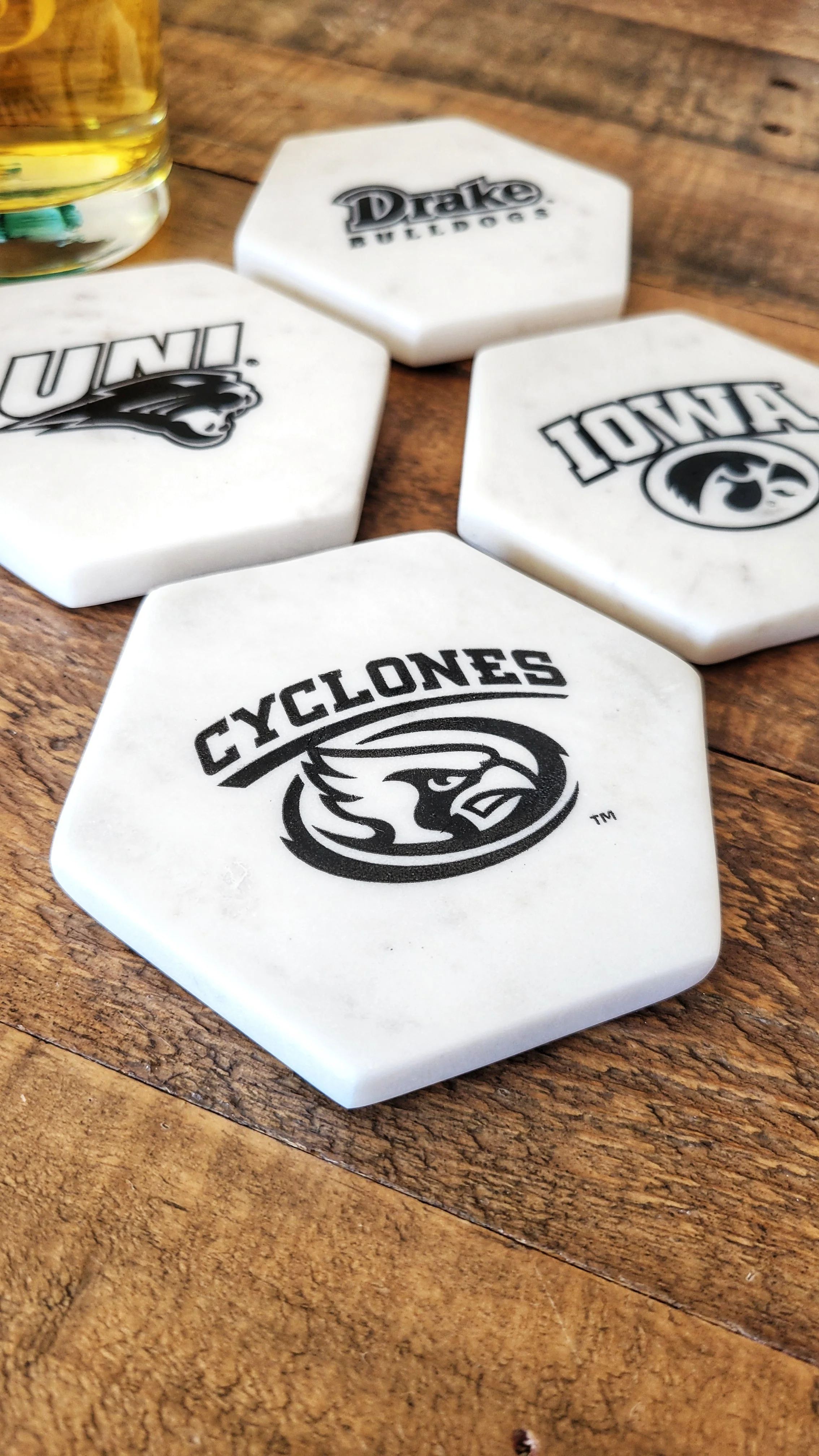 Iowa Home Marble Coaster - Image 4