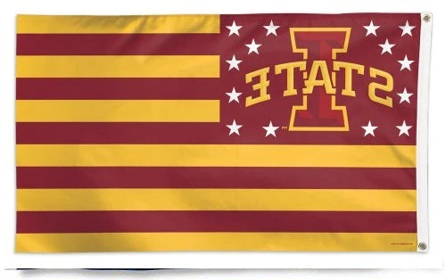 Iowa State American Flag 3x5 Stars and Stripes ISU - Image 2