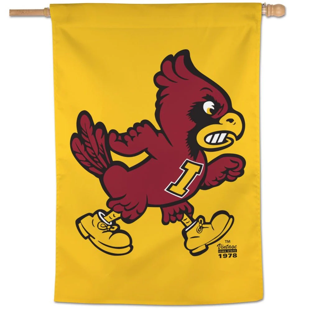 Iowa State Banner 2 Sided Angry Cy - Image 2