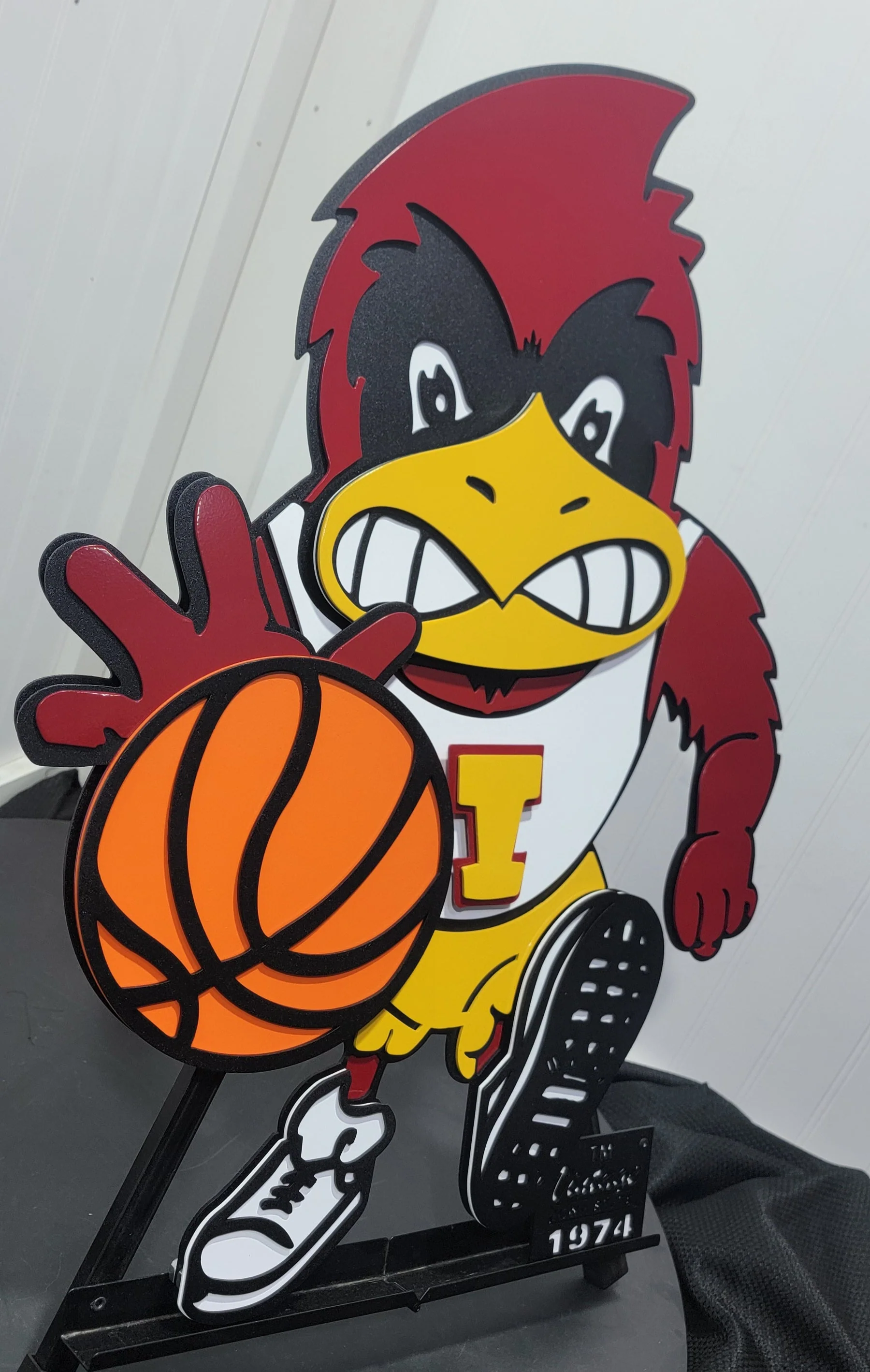Iowa State Basketball Vintage Mascot - Image 3