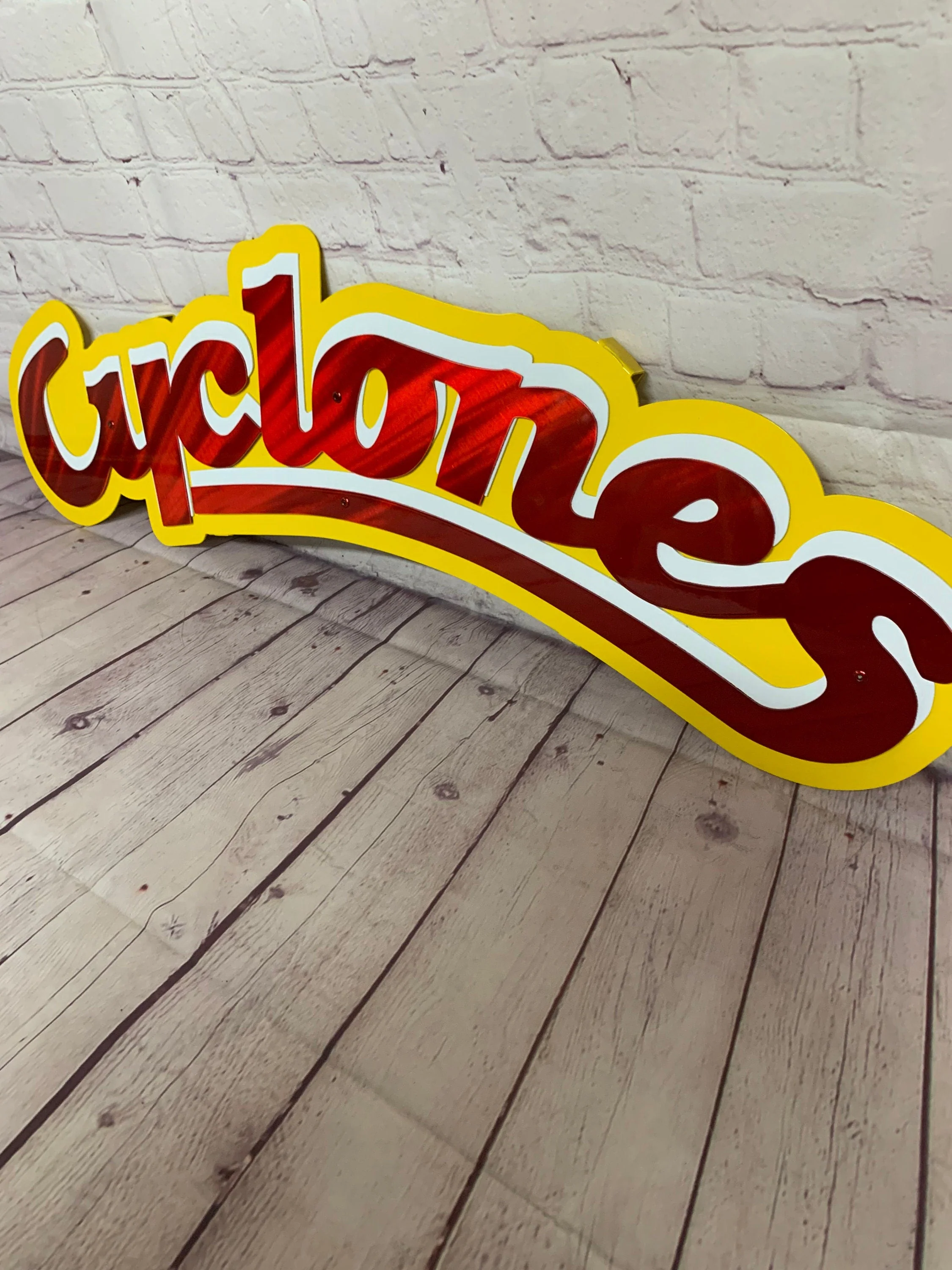 Iowa State Cyclones '87-'94 Helmet Logo - Image 3