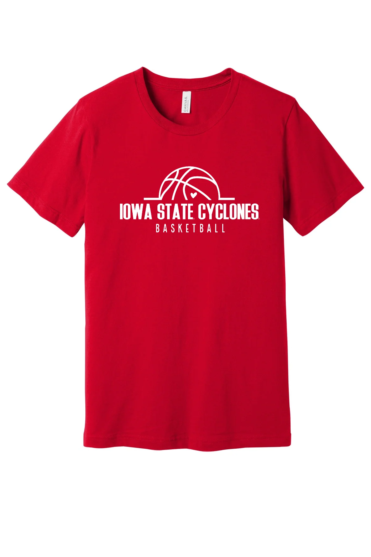 Iowa State Cyclones Basketball Short Sleeve Tee