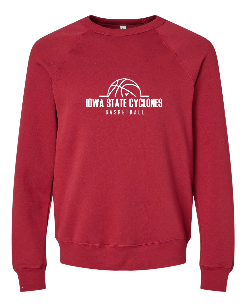 Iowa State Cyclones Basketball Sponge Fleece Crewneck Sweatshirt - Image 3