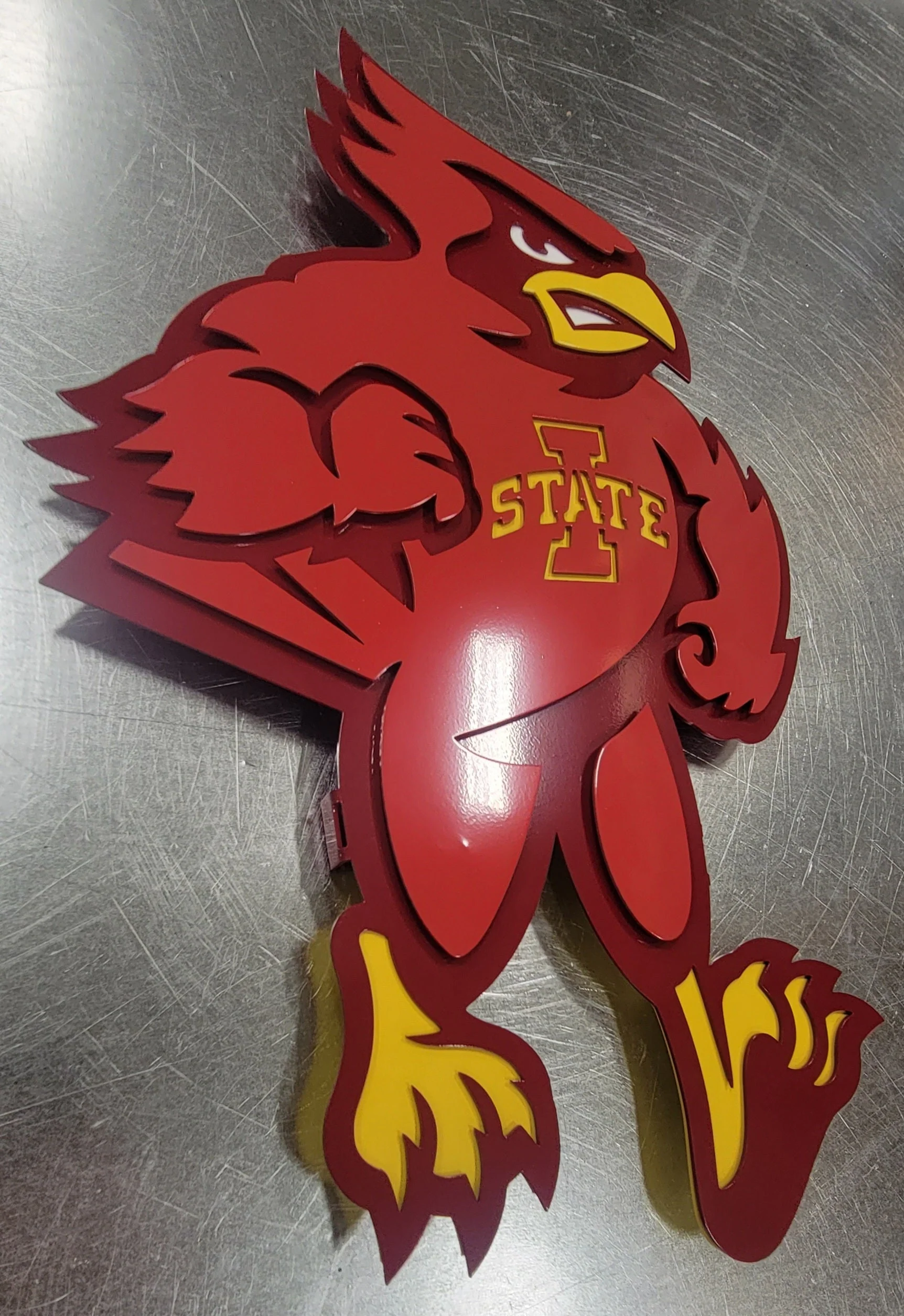 Iowa State Cyclones Cy The Mascot Current Logo - Image 2