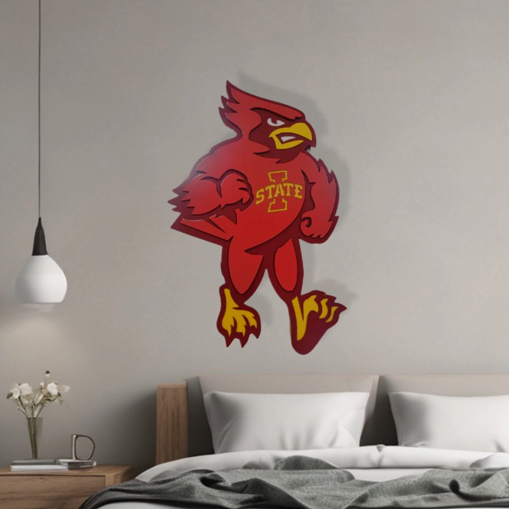Iowa State Cyclones Cy The Mascot Current Logo - Image 5