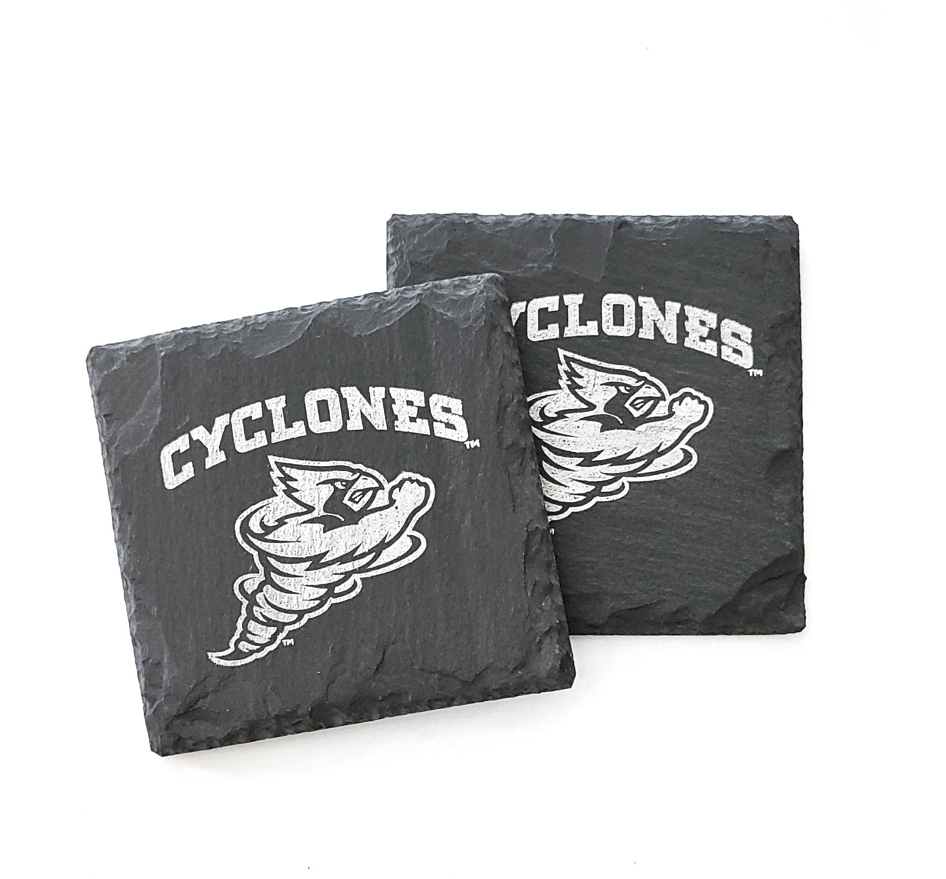 Iowa State Cyclones Cynado Slate Coaster - Image 2