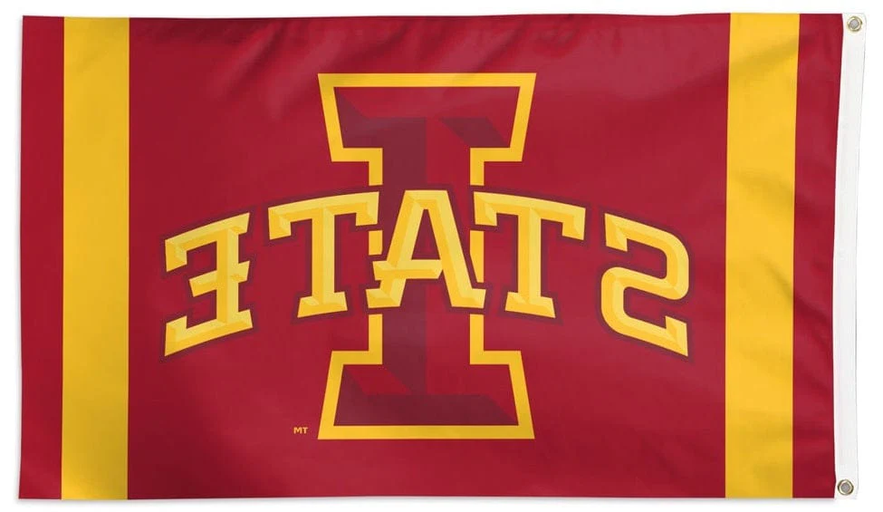 Iowa State Cyclones Flag 3x5 Vertical Stripes - Image 2