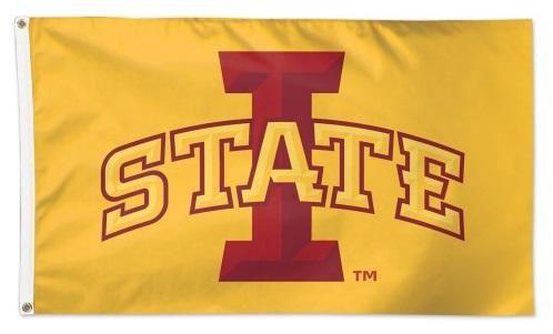 Iowa State Cyclones Flag 3x5 Yellow