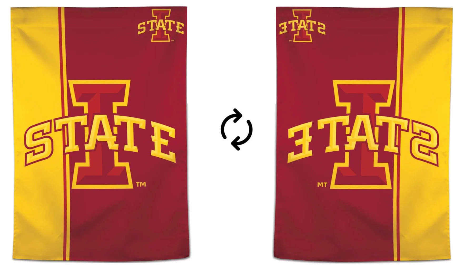 Iowa State Cyclones Flag Striped House Banner