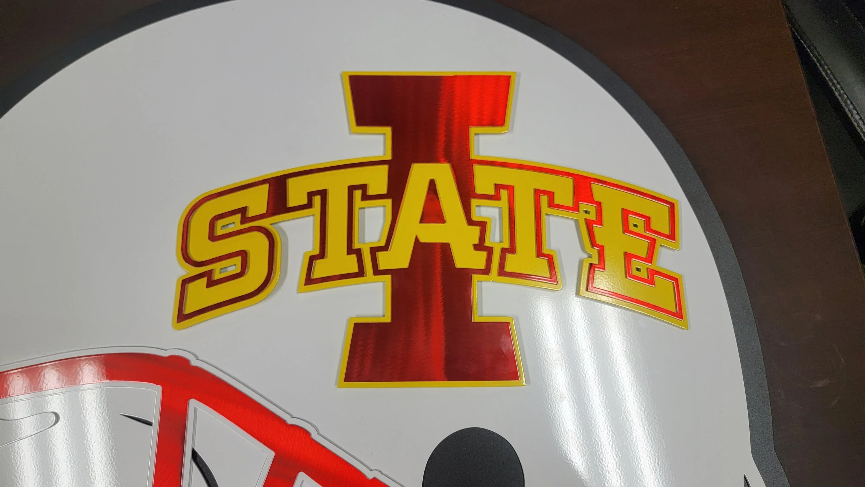 Iowa State Cyclones Football Helmet - Image 6