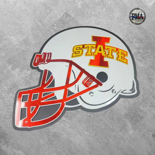 Iowa State Cyclones Football Helmet - Image 7