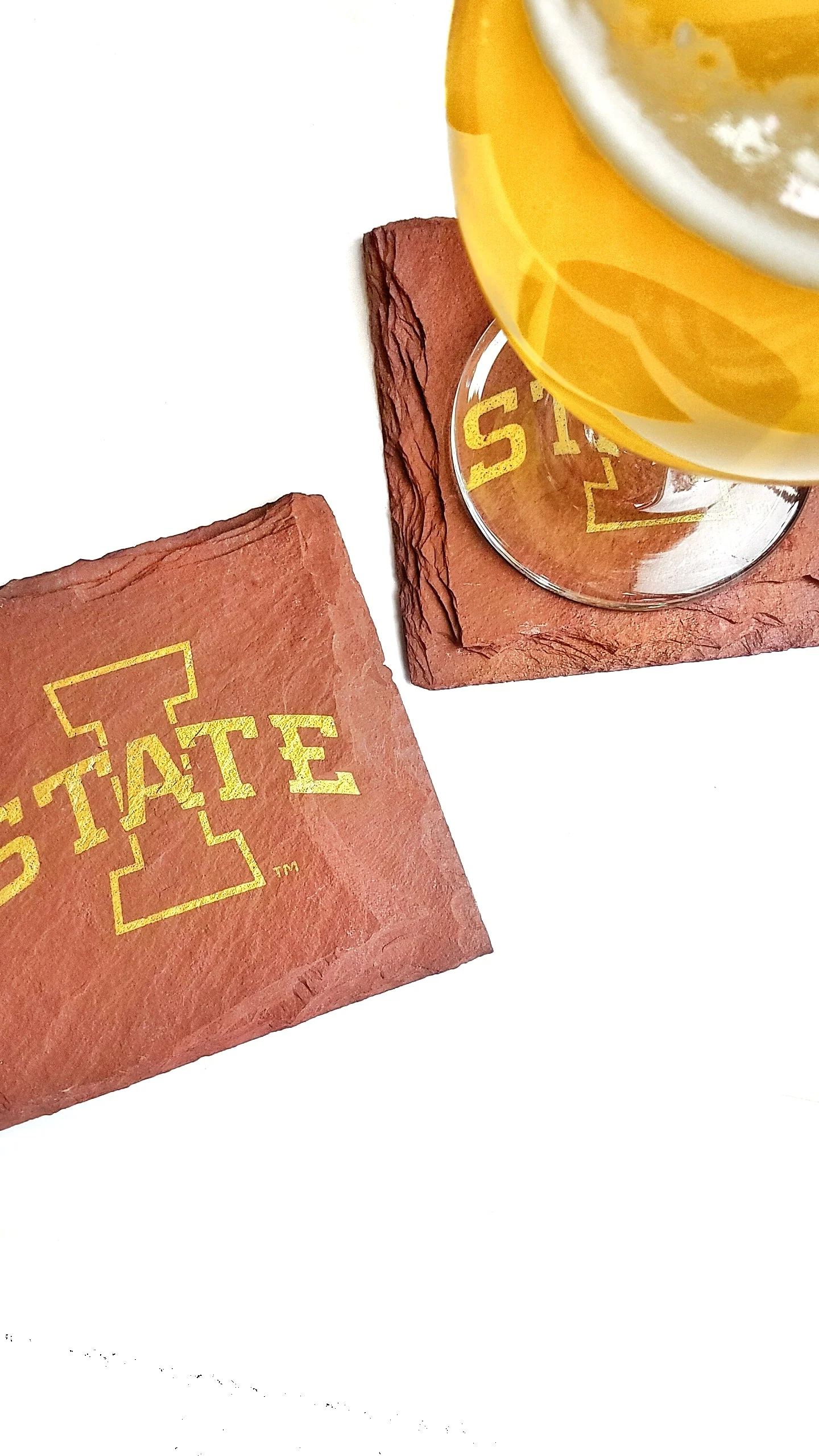 Iowa State Cyclones I-State Slate Coaster - Image 10