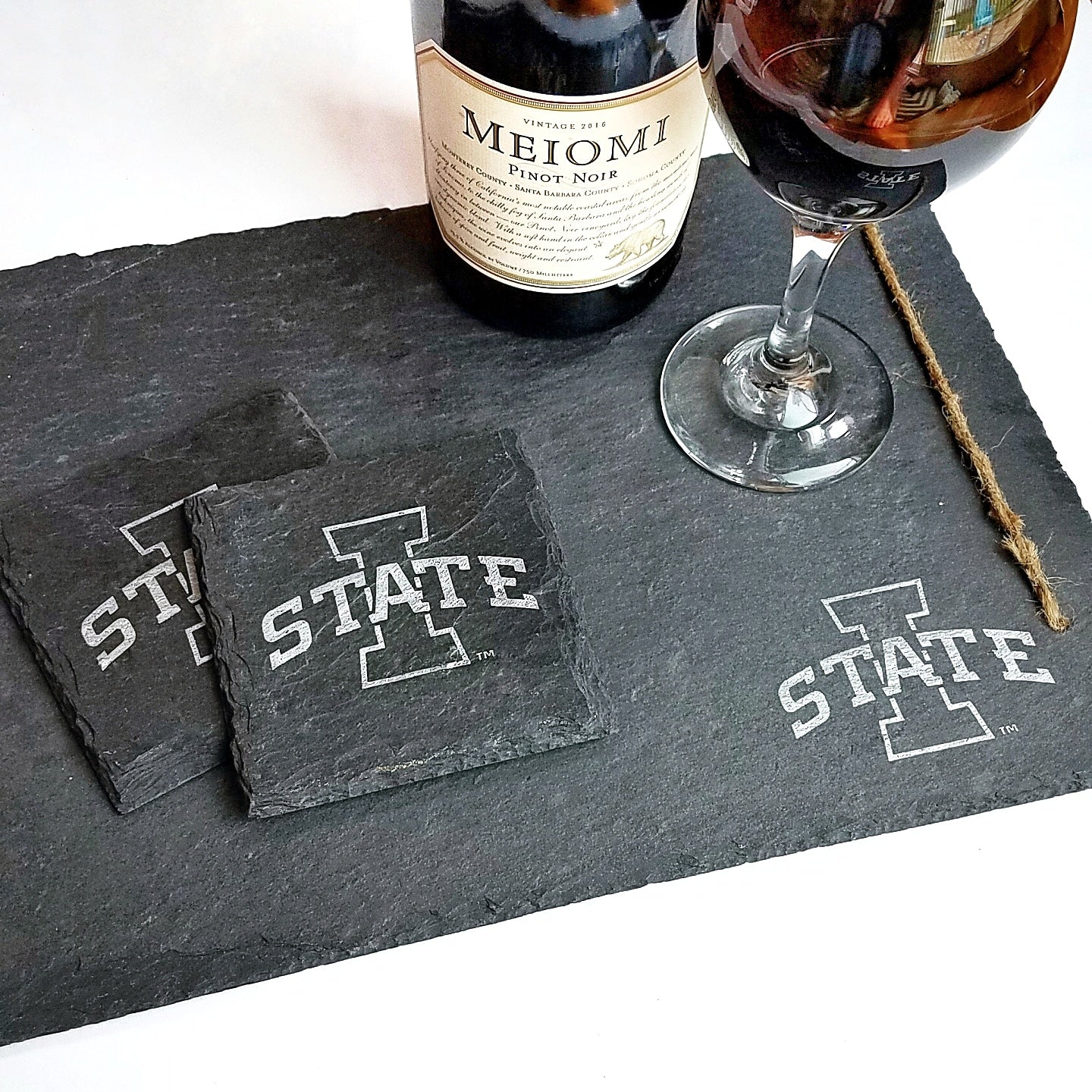 Iowa State Cyclones I-State Slate Coaster - Image 12