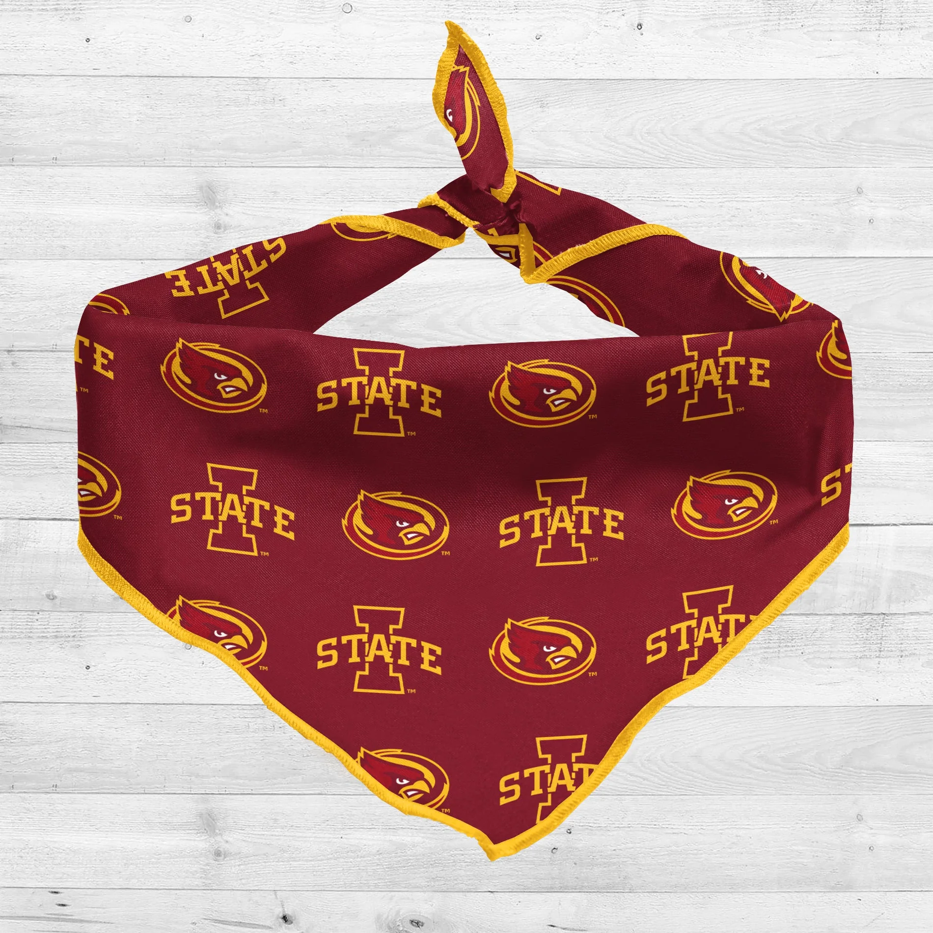 Iowa State Cyclones | NCAA Officially Licensed | Dog Bandana | Fits Pets of all Sizes - Image 3