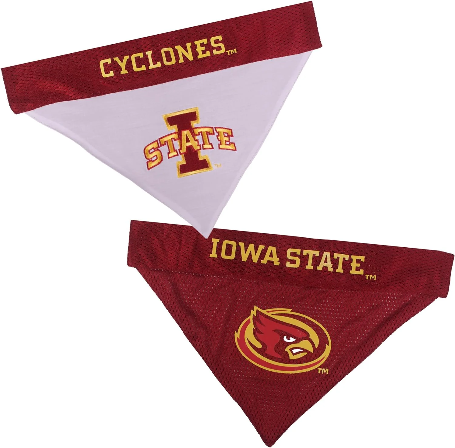 Iowa State Cyclones Reversible Bandana Pets First - Image 3