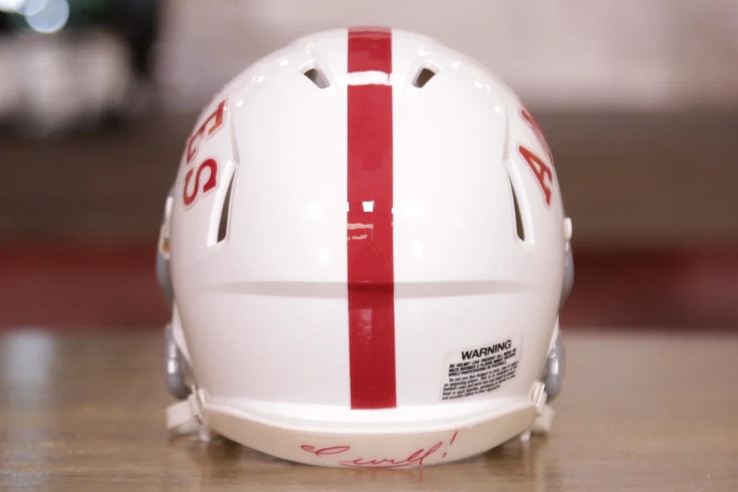 Iowa State Cyclones Riddell Speed Mini Helmet - AMES - Image 4