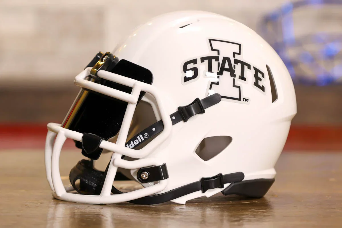 Iowa State Cyclones Riddell Speed Mini Helmet - GG Edition - Image 3