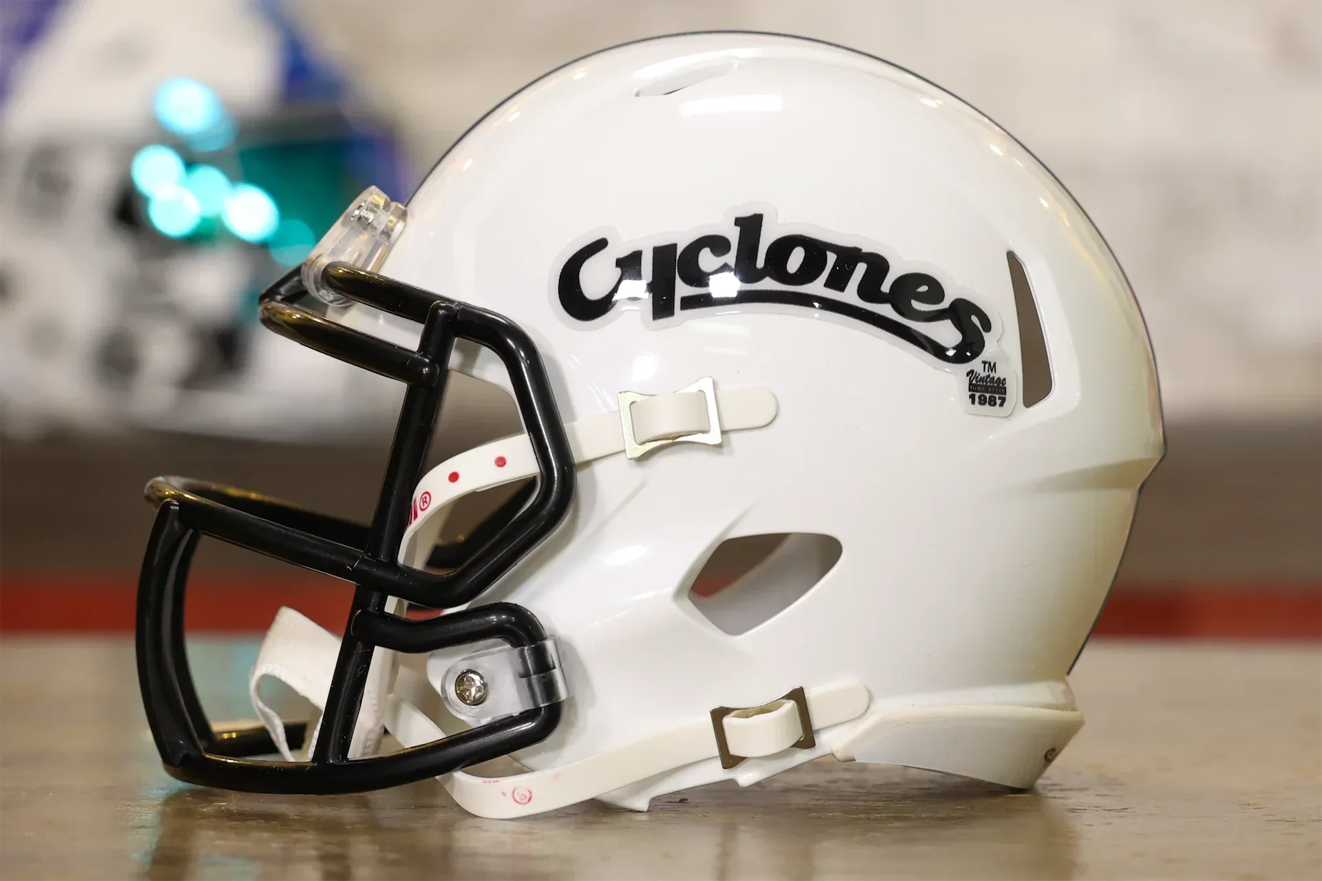 Iowa State Cyclones Riddell Speed Mini Helmet - Script - Image 3