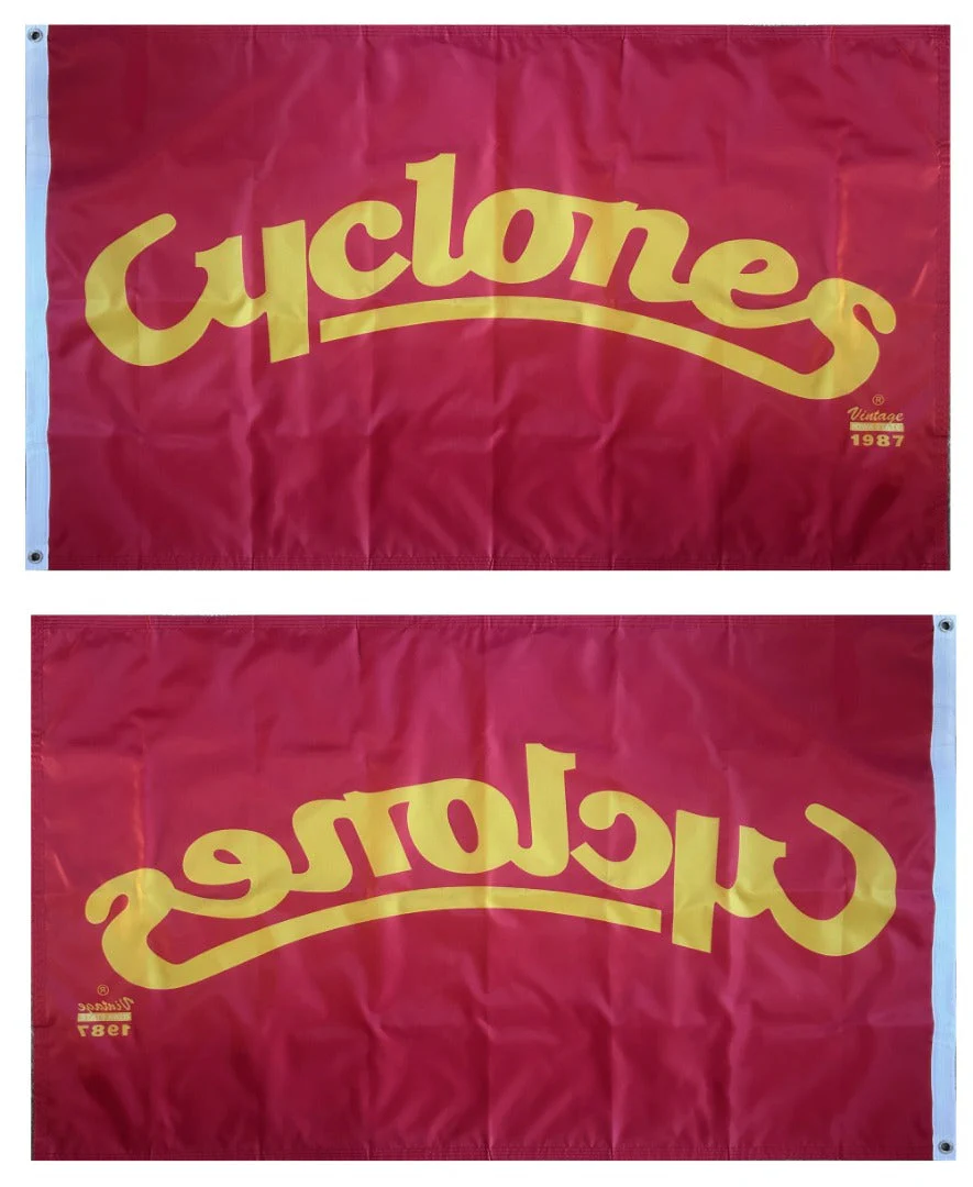 Iowa State Cyclones Script Flag 3x5 - Official Vintage Logo Outdoor Flag