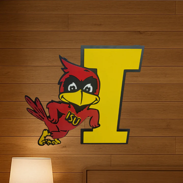 Iowa State Cyclones Vintage 83' Leaning Cyclone