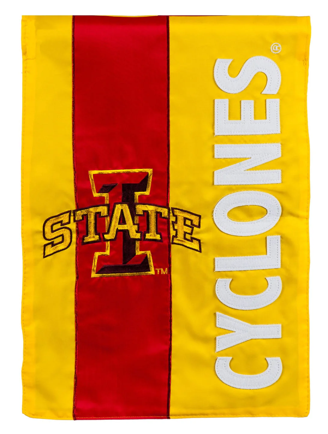 Iowa State Embellished 2 Sided Banner
