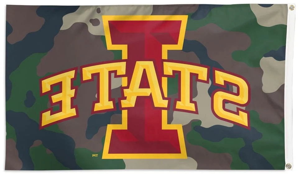 Iowa State Flag 3x5 Camouflage Military - Image 2
