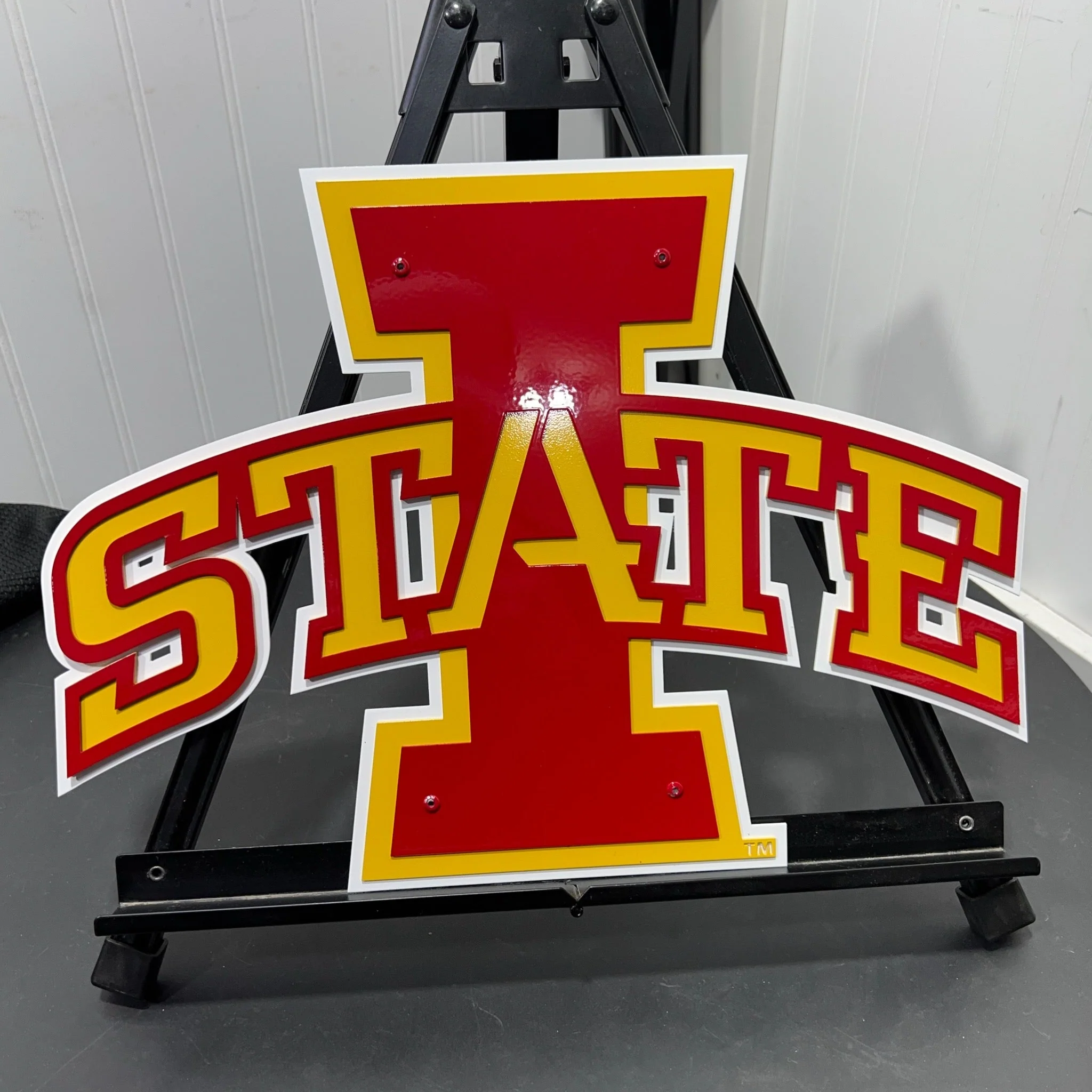 Iowa State "I" with "State" Dorm Room Size - Image 3