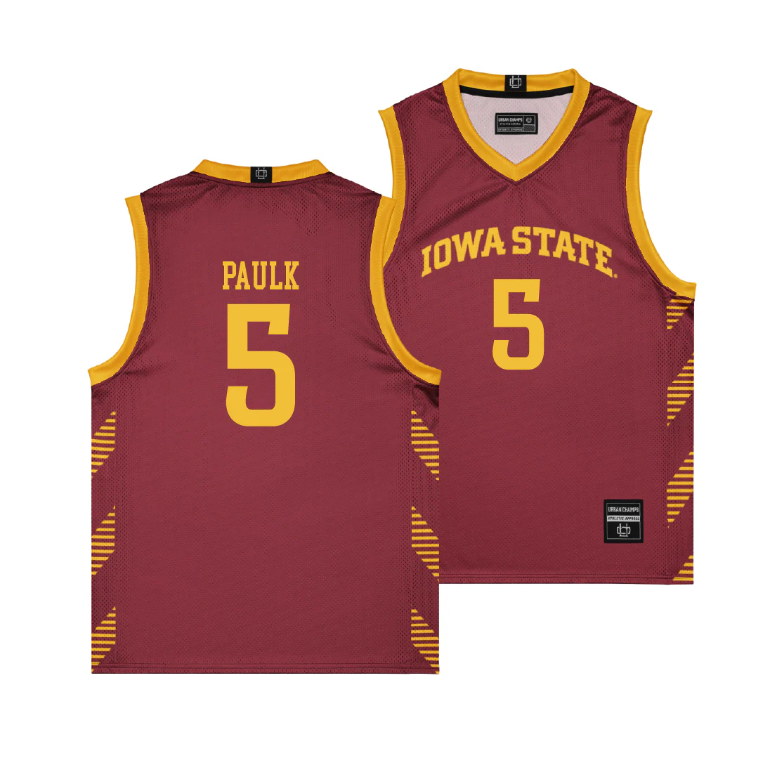 Iowa State Women's Basketball Crimson Jersey  - Evangelia Paulk