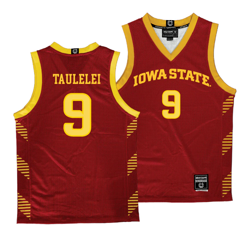 Iowa State Women's Basketball Crimson Jersey - Lilly Taulelei