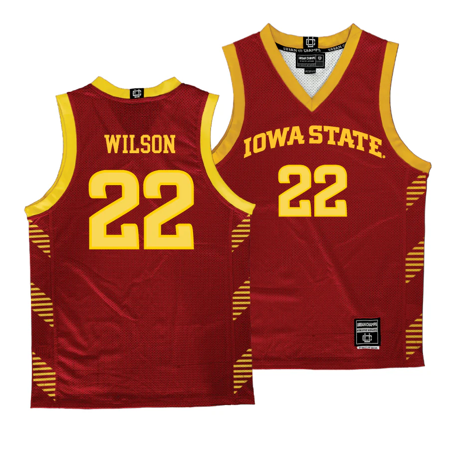 Iowa State Women's Basketball Crimson Jersey - Reagan Wilson